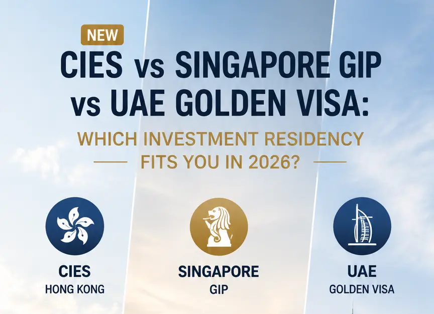 New CIES vs Singapore GIP vs UAE Golden Visa image